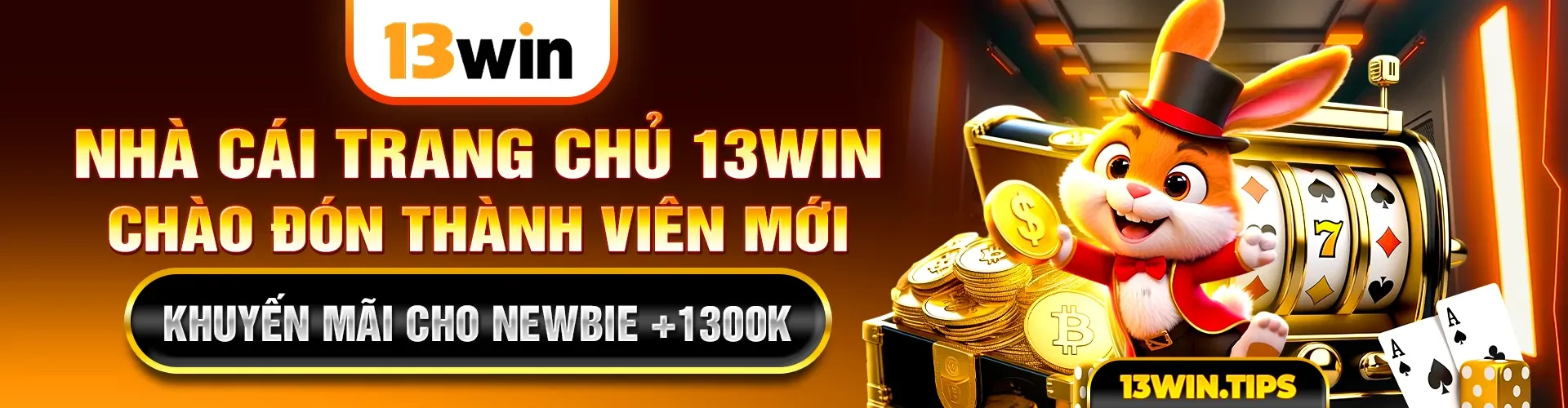 13WIN 24 Nhà cái trang chủ 13win - Chào đón thành viên viên mới + Khuyến Mãi cho Newbie +1300K